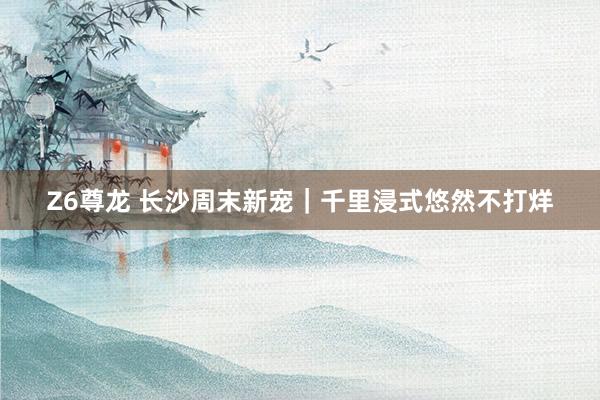 Z6尊龙 长沙周末新宠｜千里浸式悠然不打烊