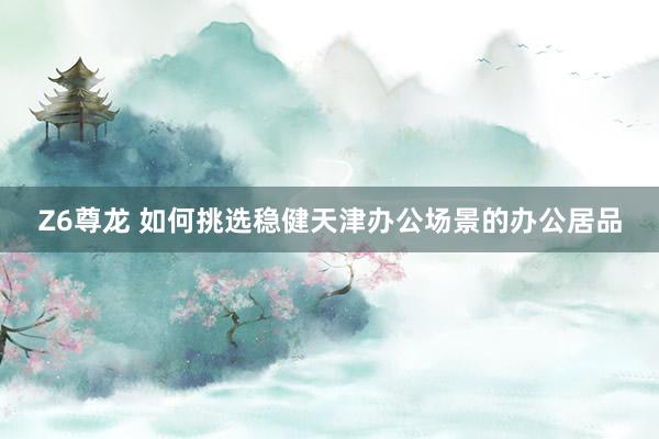 Z6尊龙 如何挑选稳健天津办公场景的办公居品